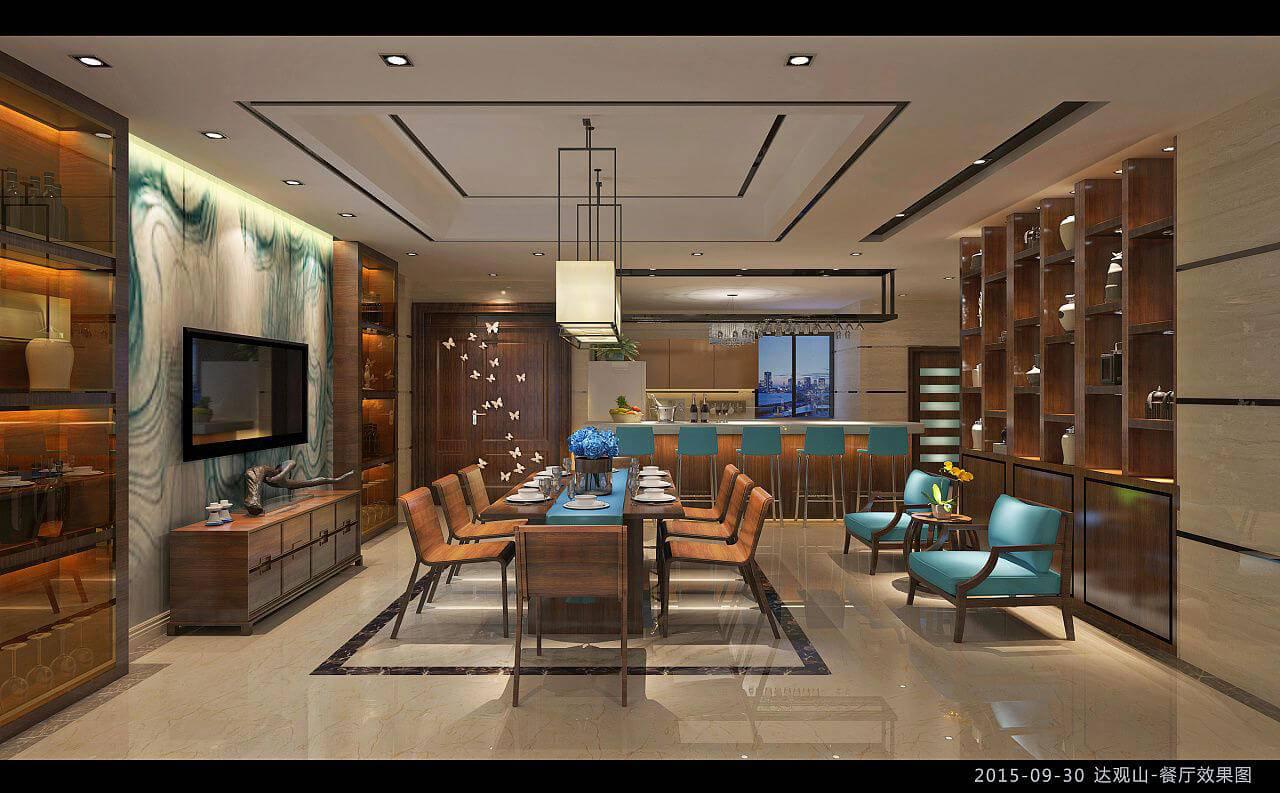 成都達觀山裝飾圖