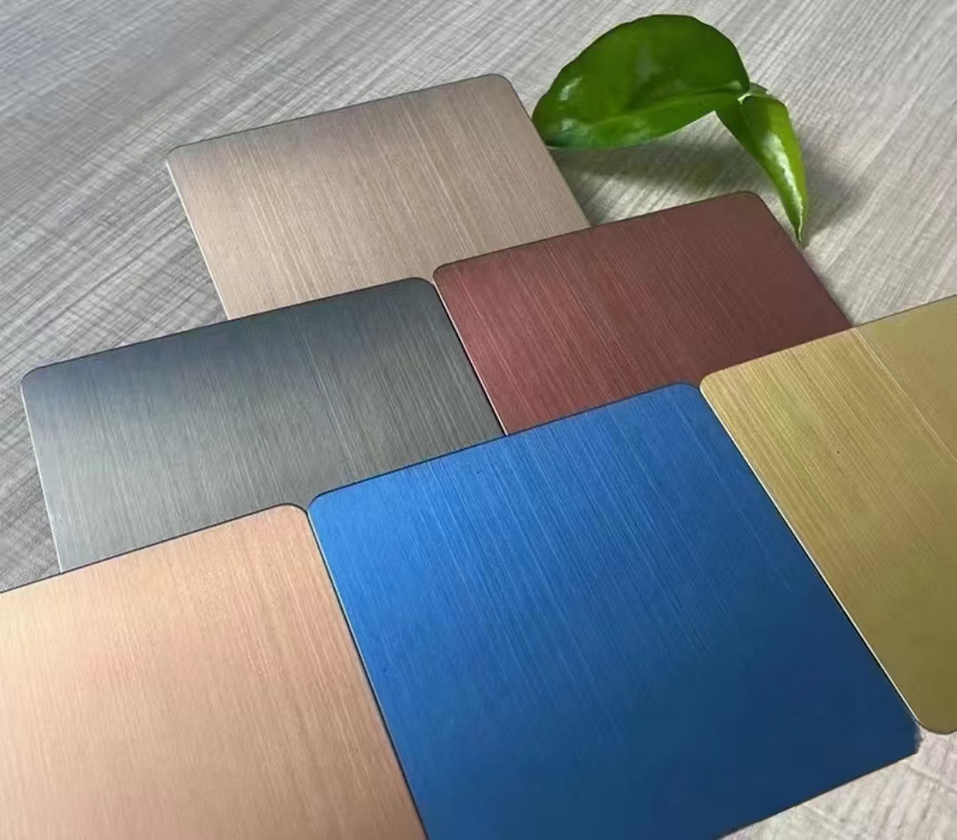 不銹鋼也能“穿彩衣”？揭秘不銹鋼渡色工藝的魔法！